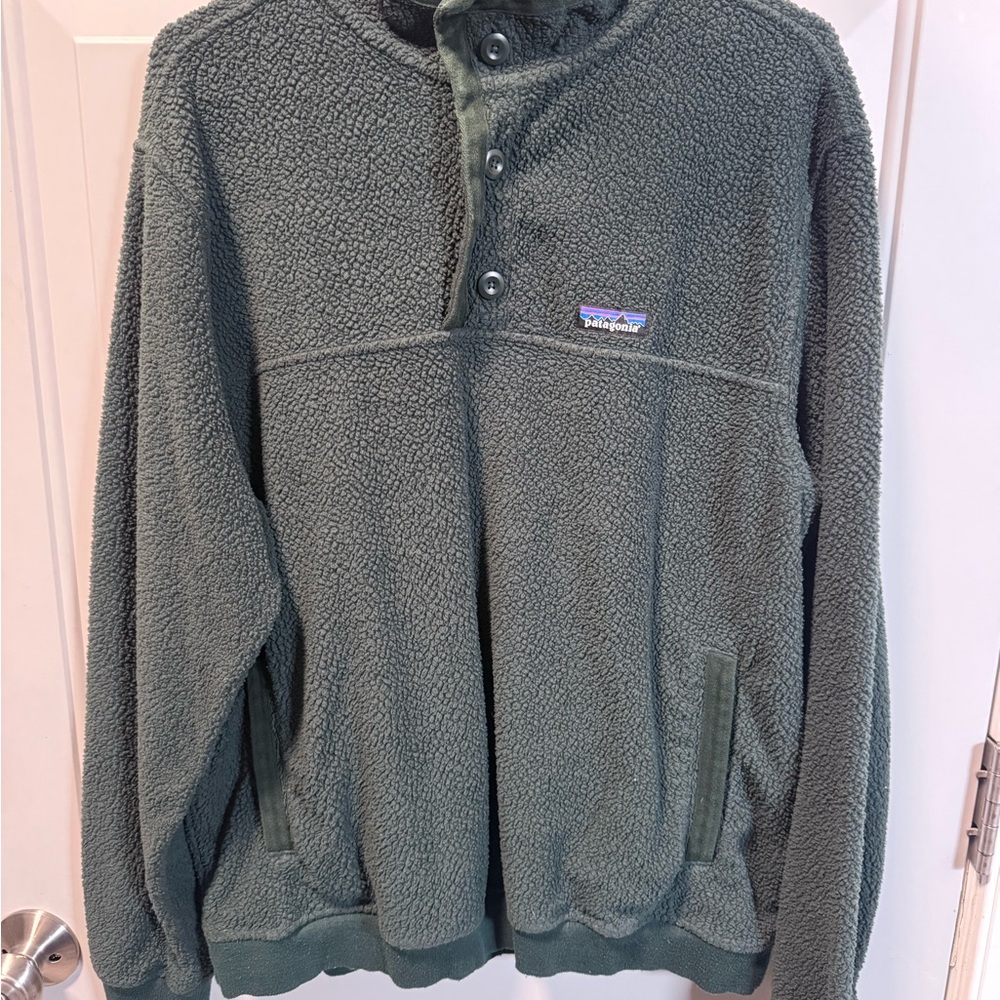 Patagonia Green Fleece Pullover